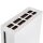 SONGMICS Nischenwagen weiß, braun 17,0 x 45,0 x 83,0 cm