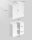 VASAGLE Waschtischunterschrank ohne Waschbecken BBC01WT weiß 60,0 x 30,0 x 60,0 cm