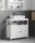 VASAGLE Waschtischunterschrank ohne Waschbecken BBC02WT weiß 60,0 x 30,0 x 60,0 cm
