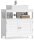 VASAGLE Waschtischunterschrank ohne Waschbecken BBC02WT weiß 60,0 x 30,0 x 60,0 cm