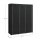 SONGMICS Stoffschrank, RYG12B schwarz 150,0 x 45,0 x 175,0 cm, 1 St.