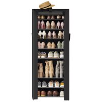 SONGMICS Stoffschrank, RXJ10H01 schwarz 58,0 x 28,0 x...