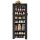 SONGMICS Stoffschrank, RXJ10H01 schwarz 58,0 x 28,0 x 160,0 cm, 1 St.