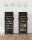 SONGMICS Stoffschrank, RXJ10H01 schwarz 58,0 x 28,0 x 160,0 cm, 1 St.