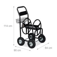 relaxdays Schlauchwagen für 60,0 m