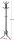 SONGMICS Kleiderständer RCR17B schwarz Metall 8 Haken 49,0 x 176,0 cm, 1 St.