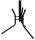 SONGMICS Kleiderständer RCR17B schwarz Metall 8 Haken 49,0 x 176,0 cm, 1 St.