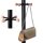 SONGMICS Kleiderständer RCR17B schwarz Metall 8 Haken 49,0 x 176,0 cm, 1 St.