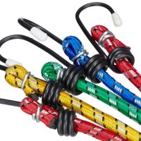 relaxdays Spanngurt 26,5 - 93,0 cm, 24 St.