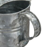 relaxdays Gießkanne silber 1,3 l