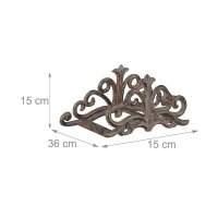 relaxdays Gartenschlauchhalter
