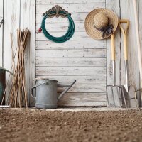 relaxdays Gartenschlauchhalter