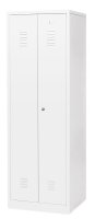 Gürkan Putzmittelschrank 112296 verkehrsweiß 4 Fachböden 60,0 x 50,0 x 180,0 cm, aufgebaut, 1 St.