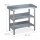 relaxdays Pflanztisch grau 92,0 x 41,0 x 86,0 cm
