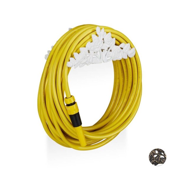 relaxdays Gartenschlauchhalter für 20,0 m