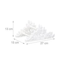 relaxdays Gartenschlauchhalter für 20,0 m
