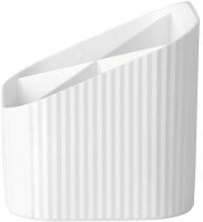 HAN Stiftehalter Re-X-LOOP weiß Polypropylen 4 Fächer 11,1 x 12,1 x 10,6 cm