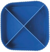 HAN Stiftehalter Re-X-LOOP blau Polypropylen 4 Fächer 11,1 x 12,1 x 10,6 cm