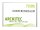 SignSystems® Türschild LITE Metall silber DIN A6 quer, 1 St.