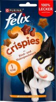 felix® Katzen-Leckerli Crispies mit Rind- und...