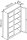 CP Stahlschrank 8930-055 S10098 lichtgrau, Acrylglas 4 Fachböden 120,0 x 40,0 x 195,0 cm, aufgebaut, 1 St.