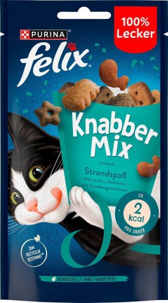 felix® Katzen-Leckerli KnabberMix Strandspaß 60,0 g