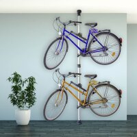 relaxdays Teleskop-Fahrradhalter für 2...