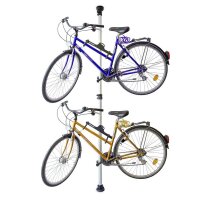 relaxdays Teleskop-Fahrradhalter für 2 Fahrräder, 1 St.