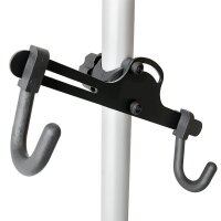 relaxdays Teleskop-Fahrradhalter für 2 Fahrräder, 1 St.