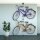 relaxdays Teleskop-Fahrradhalter für 2 Fahrräder, 1 St.