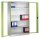 CP Stahlschrank 8930-055 S10100 Acrylglas, clowngrün, lichtgrau 4 Fachböden 120,0 x 40,0 x 195,0 cm, aufgebaut, 1 St.