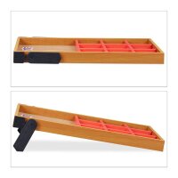 relaxdays 2 in 1 Cornhole & Tic Tac Toe Wurfspiel, 1 Set