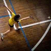 relaxdays Badminton-Set schwarz