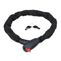 relaxdays Fahrradschloss SECURE schwarz 100,0 cm, 1 St.