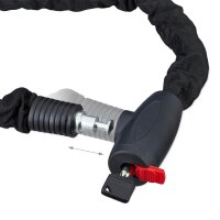 relaxdays Fahrradschloss SECURE schwarz 100,0 cm, 1 St.