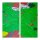 relaxdays Spielmatte Straße grün/bunt 90,0 x 90,0 cm  ( 10031432_0 )