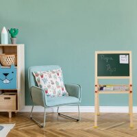relaxdays Kindertafel 34,0 x 24,0 cm weiß/grün