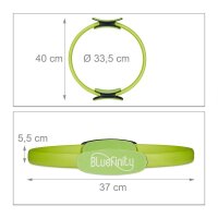 relaxdays Pilates-Ring grün
