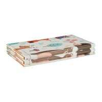 relaxdays Spielmatte Waldtiere weiß/bunt 195,0 x 150,0 cm