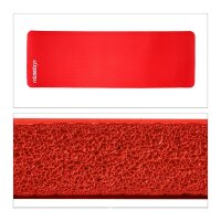 relaxdays Yogamatte rot 60,0 x 180,0 x 1,0 cm