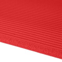 relaxdays Yogamatte rot 60,0 x 180,0 x 1,0 cm