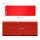 relaxdays Yogamatte rot 60,0 x 180,0 x 1,0 cm