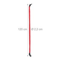 relaxdays Fahrradschloss rot 120,0 cm, 1 St.