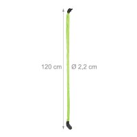 relaxdays Fahrradschloss grün 120,0 cm, 1 St.