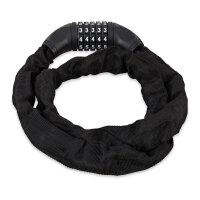 relaxdays Fahrradschloss schwarz 120,0 cm, 1 St.