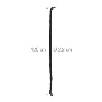 relaxdays Fahrradschloss schwarz 120,0 cm, 1 St.