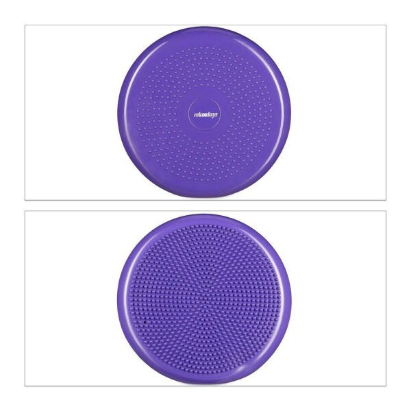 relaxdays Balance-Kissen violett
