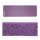 relaxdays Yogamatte violett 60,0 x 180,0 x 1,0 cm  ( 10020675_51 )