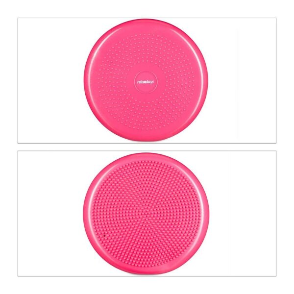 relaxdays Balance-Kissen pink