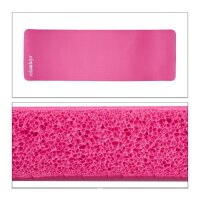 relaxdays Yogamatte pink 60,0 x 180,0 x 1,0 cm